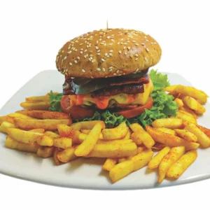 Hamburguesa Especial Milka´s con Papas