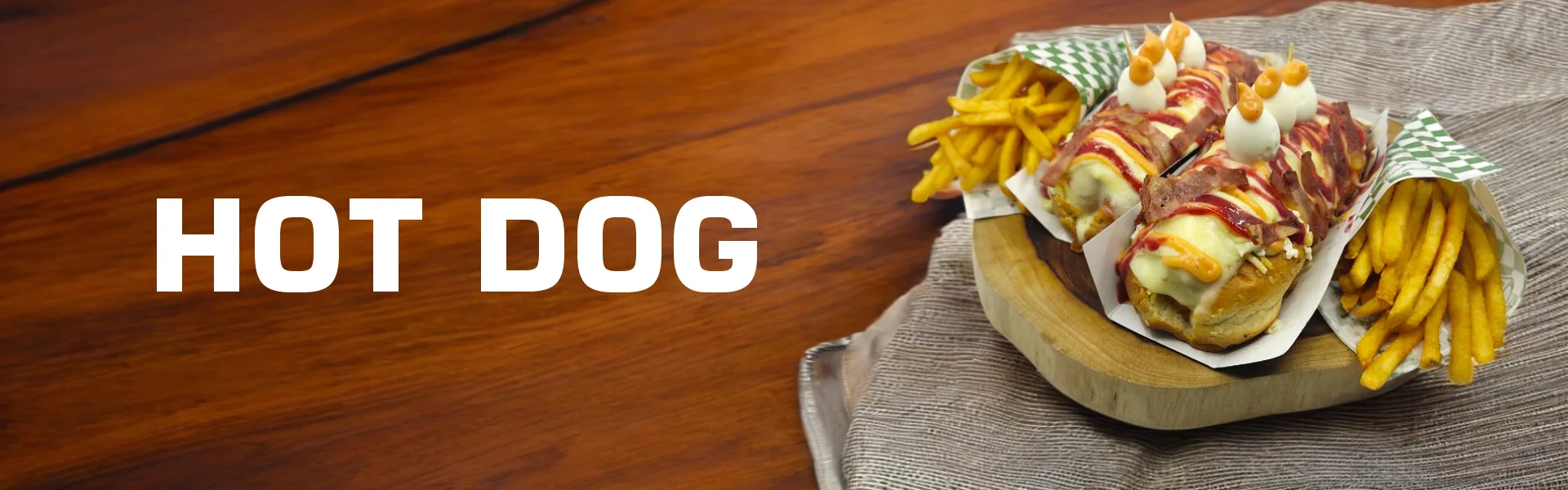 banner para la pagina Hot Dog